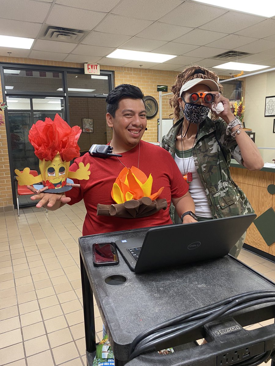 Our AMAZING Camp Coordinators geared up and ready for a great day at Camp Southside!! <a href="/cisdsouthside/">Southside Elementary School</a> <a href="/BilLITcoach/">Guadalupe Lopez</a>  <a href="/ClevelandISDTX/">Cleveland ISD</a> #CampSouthside #just4kids