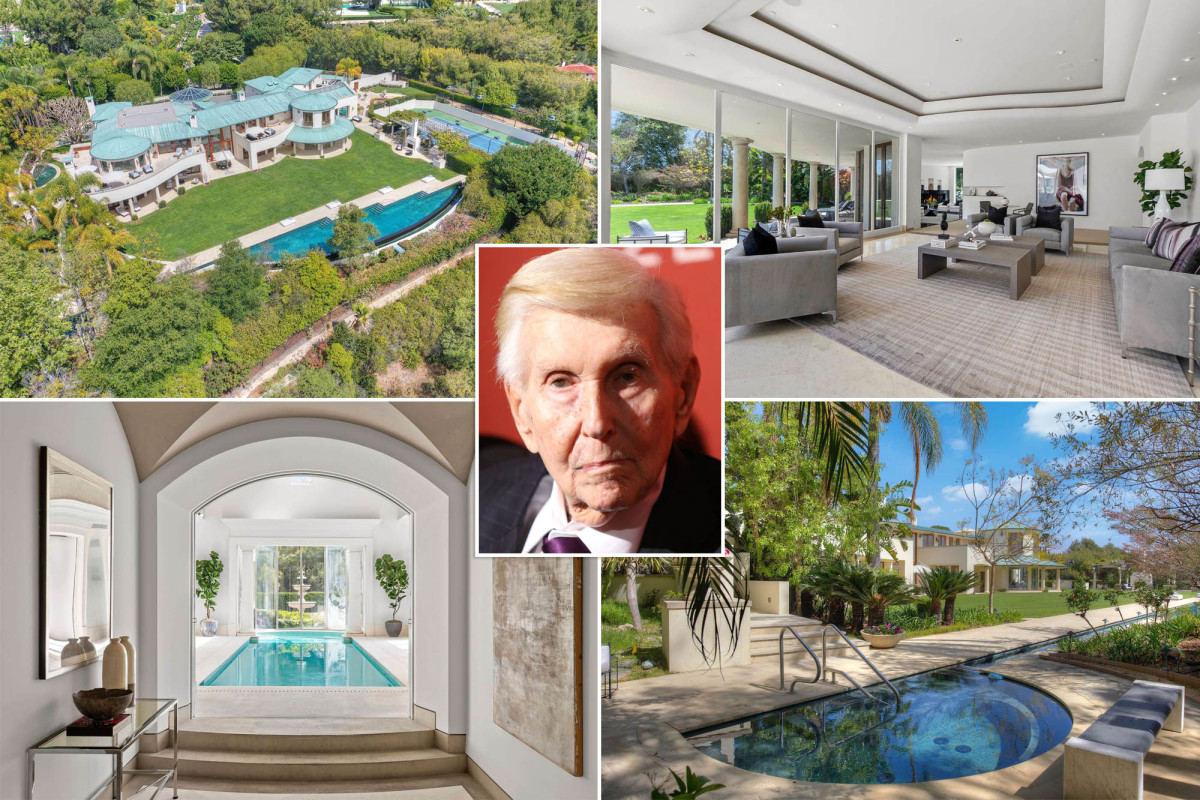 Sumner Redstone's Beverly Hills mansion sells for $27 million