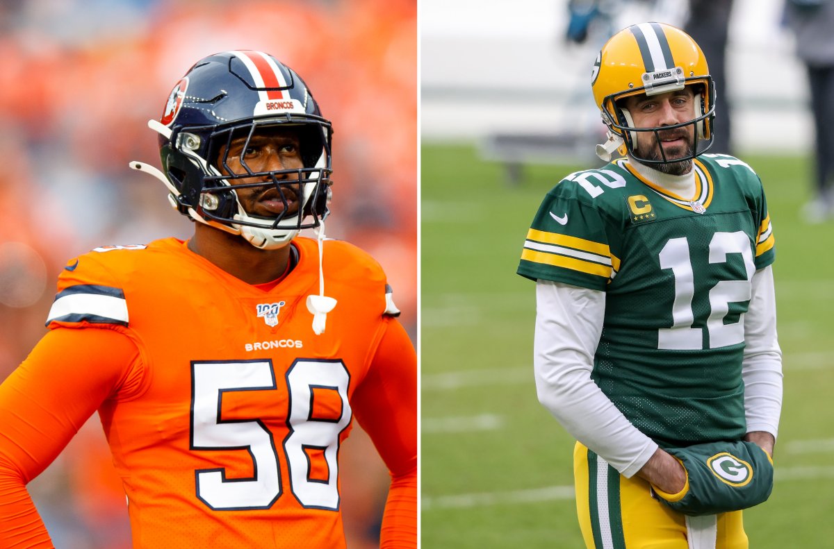 Why Broncos' Von Miller isn't embracing the tempting Aaron Rodgers rumors