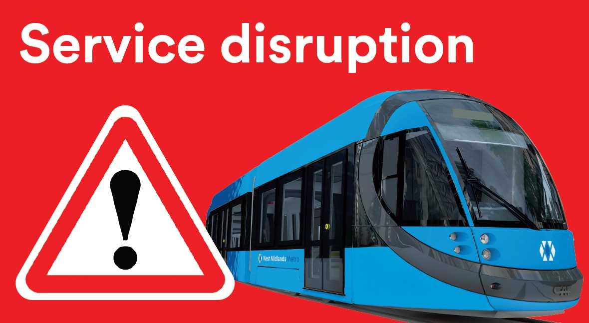 ⚠️ #WMMUpdate - 7:00pm - Trams are unable to run between Wolverhampton St George's and Library at Centenary Square. 

ℹ️ Service will resume on Tuesday 15 June between Wolverhampton St George's and Bull Street only.