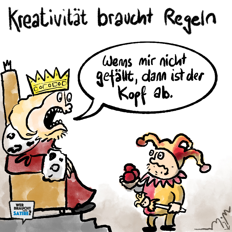 Satire_CH's tweet photo. Selbstgefällig mit @mittag_michael 👑
#regeln #kopfab #michaelmittag #michaelmittagcartoon #michaelmittagcartoons #satire #wbss #werbrauchtschonsatire #cartoon #humor #schweiz #satireformat #schweizermedien #pressezeichnung #zeichnung #kritsch #offen https://t.co/CtKiPYtJiQ