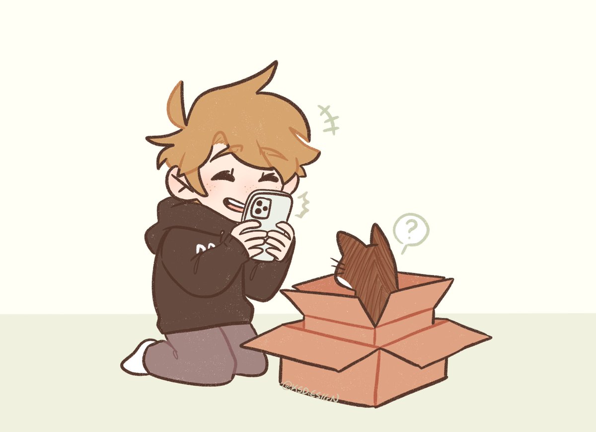 ksd_esign's tweet image. He is a proud cat dad
#dreamfanart