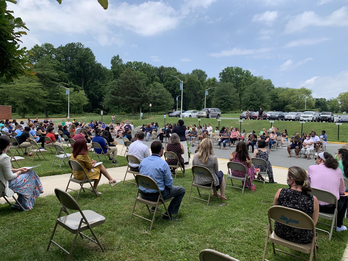 Thank you to our 6th grade parents for making our first ever, outdoor ceremony a huge success.