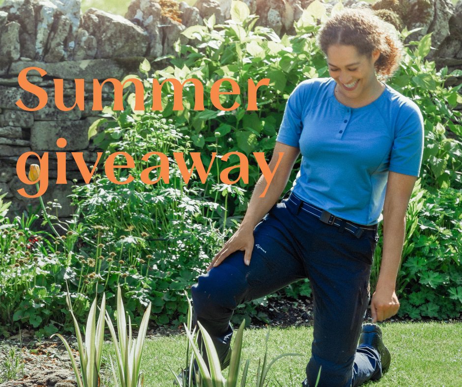 🌟COMPETITION🌟

Head to our Instagram (<a href="/genusgardenwear/">Genus Gardenwear</a>) or Facebook page (<a href="/genus/">Faz u eli 👉🇧🇷</a>.gs) to enter our Summer Competition 

You can win: 
Genus Gardening Shorts OR Summer Trousers
Rosemoor Henley 
Genus Secateurs

Competition ends 21st June. Ts&amp;Cs apply. Good luck!
#Competition