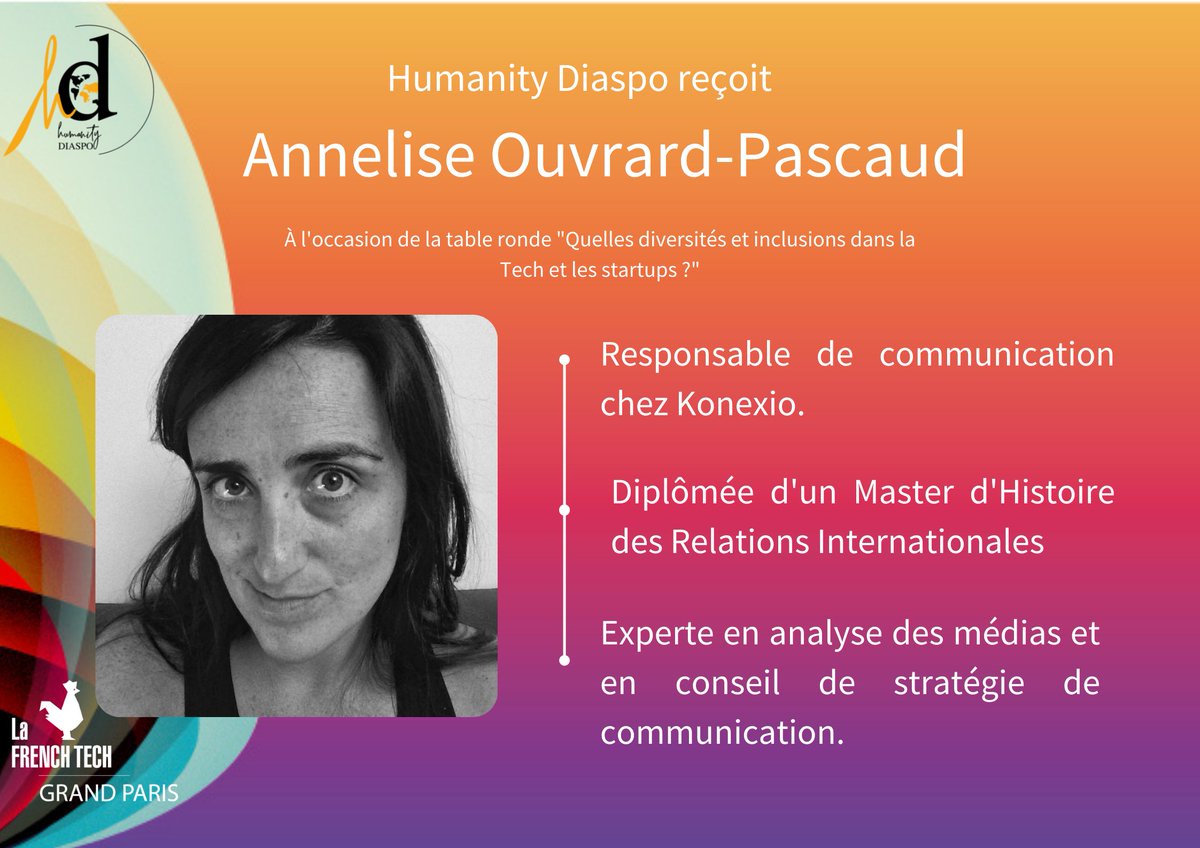 HumanityDiaspo's tweet photo. @FTGrandParis @cedric_o @katborlongan @NadiaHAI78 @1ElisaMoreno @CNNum @anneliseop gère la communication de @Konexio_eu depuis plus d'un an.🧮
@FTGrandParis #vivatech #TechDaysParis #frenchtech #TECHDAYS https://t.co/W450ympwPl