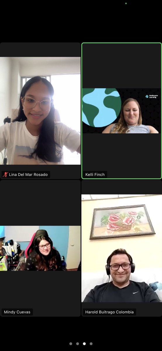 linadelmar49's tweet image. I love this meetings 😍 @ParticipateLrng #participatelearning #usa Happy to meet you. @KelliFinchQ