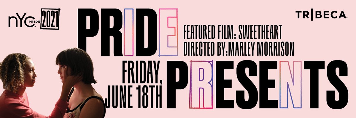 NYCPride's tweet photo. So happy to have SweetHeart by @hazeyjanefilms
&amp; directed by Marley Morris be the feature film for this year's Pride Presents! This coming-of-age drama for non-binary youth is a must-see. #pridepresents21 #featuredfilm #nycpride https://t.co/Qhntg60byQ