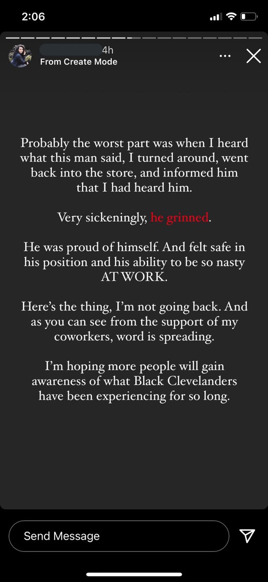 Hey Twitter! A friend of mine’s friend experienced some overtly racism in Cleveland, OH at Presti’s Bakery in Little Italy. 

I can’t believe it’s 2021 and places like Little Italy are still able to operate as a racist community without any backlash.