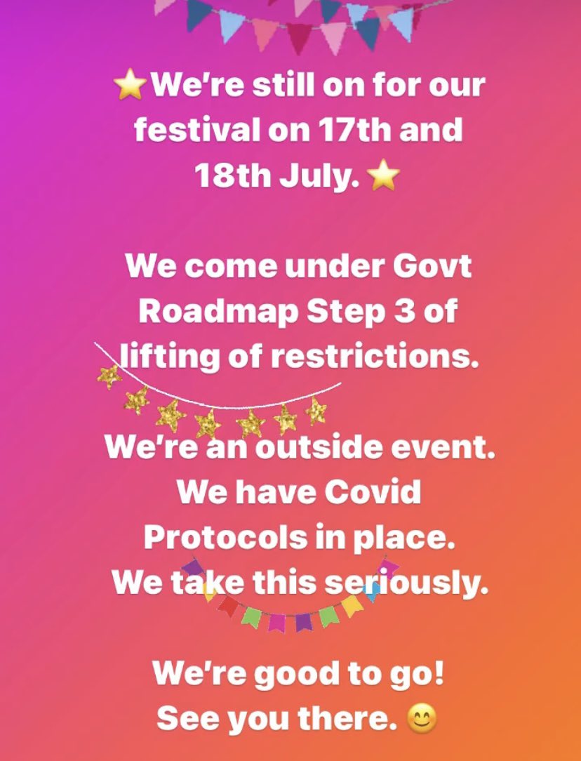 It’s all ok! We’ll see you on the 17th and 18th July. We’re good to go! 😊