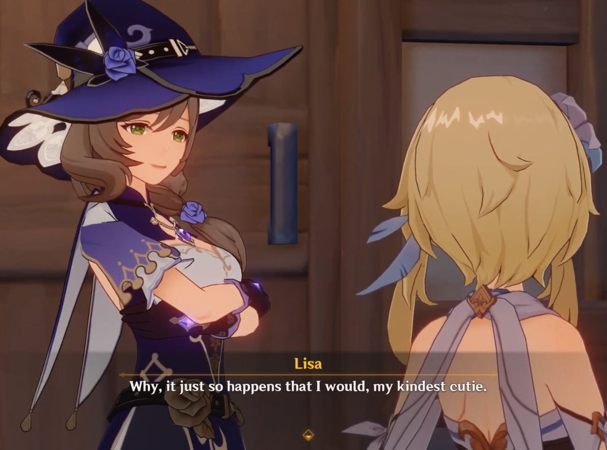 dailyIesbians's tweet photo. today's lesbian of the day is lisa from genshin impact! https://t.co/x3AkuizW0s