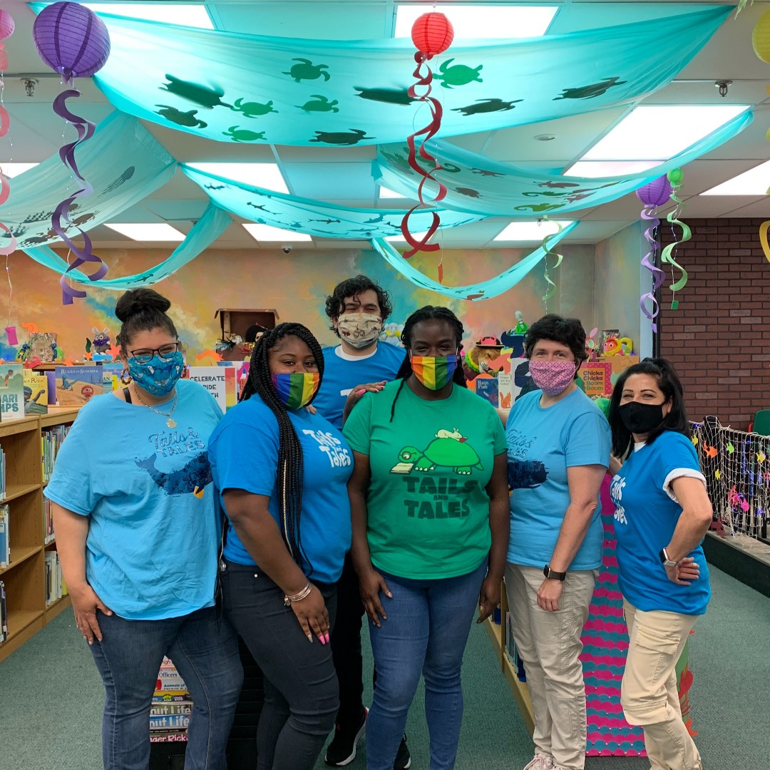 TrentonPubLib's tweet photo. TFPL's Tails &amp; Tales Summer Reading 2021 has officially begun! Stop by the library  for information &amp; materials for our adult, teen &amp;  kids programs! #readyforsummerreading #TailsAndTales #TrentonKidsRead https://t.co/Ag6B5NoyTH