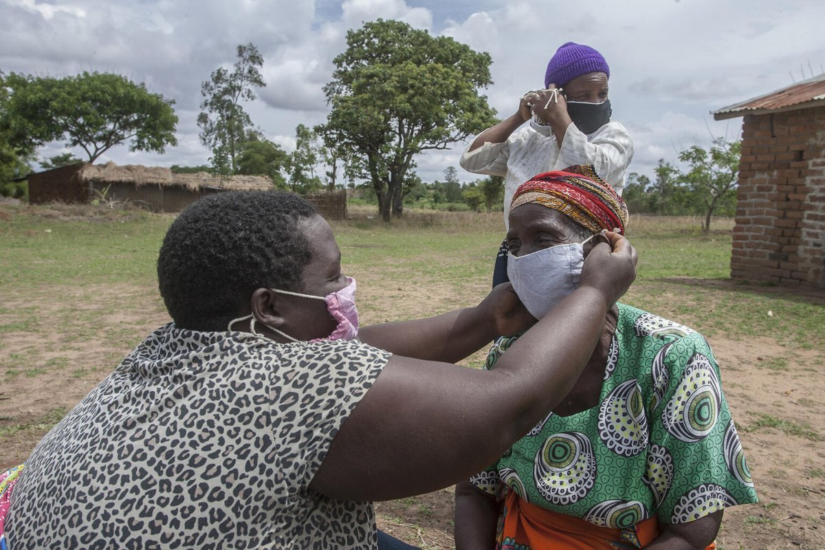 A devastating second wave of #COVID19 around the world is an indicator that the pandemic is not over. Therefore, we need to be vigilant and continue to    #WashHandsFrequenltyWithSoap, #Sanitise,  #ObservePhysicalDistance, and #WearMasks.

#COVID19Prevention
#COVID19Malawi