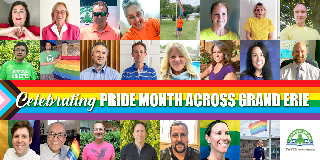 School administrators across Haldimand are celebrating PRIDE this month and our commitment to support our 2SLGBTQ+ students, staff, families and community members.