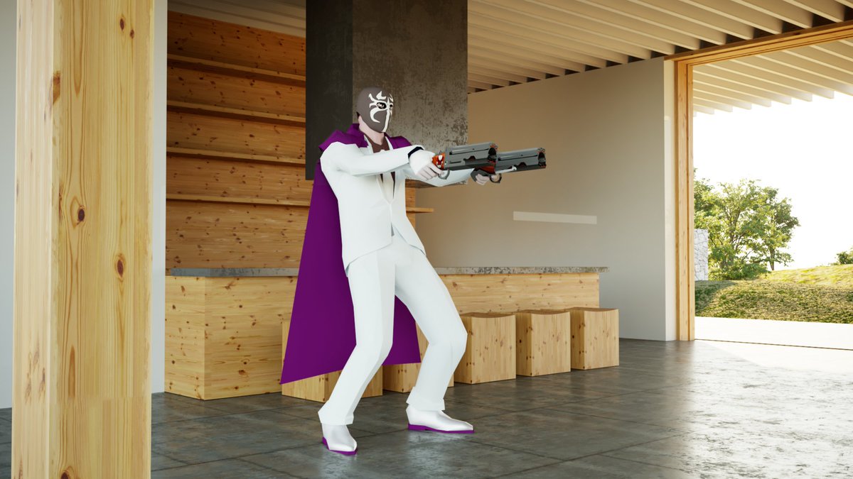 Kunlan7's tweet photo. I put together some of the renderings of killer7 characters in a nice loft place. Realistic approach. Higher res.
#killer7
#KevinSmith #CoyoteSmith #MASKdeSmith #ConSmith https://t.co/UHN1qOXWoC