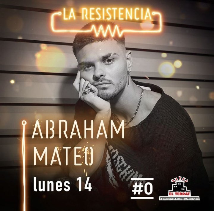 AbrahamMateoVzI's tweet photo. Familia!! Hoy tendremos como invitado a @AbrahamMateo en el programa español "La Resistencia" le daremos todo el apoyo del mundo tuiteando con el ht #AbrahamMateoLaResistencia

A partir de las 16:30 pm hora Venezuela. No se lo pierdan! 💥 https://t.co/vfcOquuIHv
