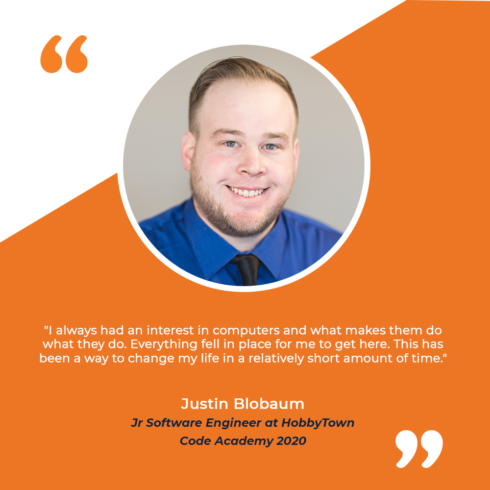 midlandcode's tweet image. #AlumniSpotlight
“I always had an interest in computers and what makes them do what they do. Everything fell in place for me to get here. Code Academy has helped change my life in a relatively short amount of time.” - Justin Blobaum, Code Academy 2020