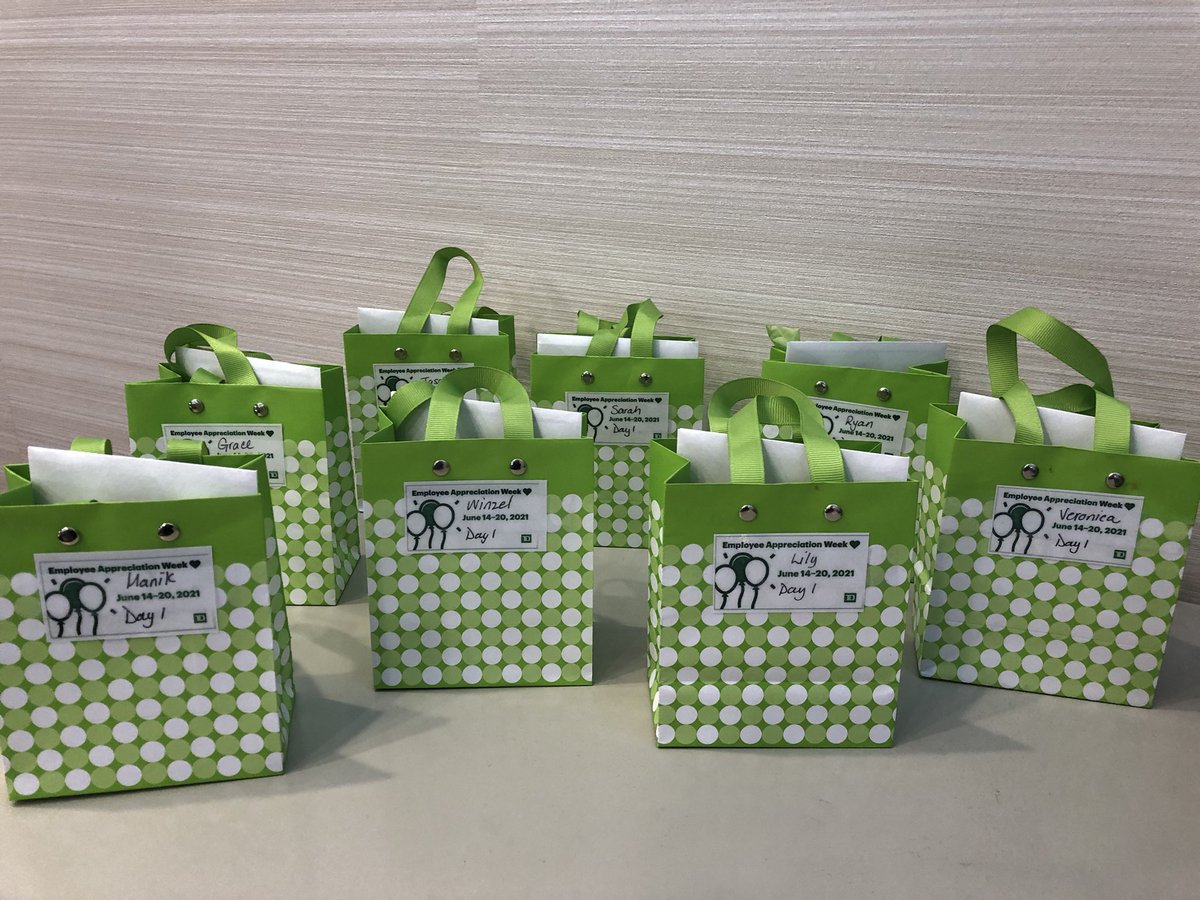 Day 1 of Employee Appreciation week at Sage Creek!  #eaw2021 #WeAreTD. <a href="/Kerry_portergrl/">Kerry Porter</a> @VizarroAlex