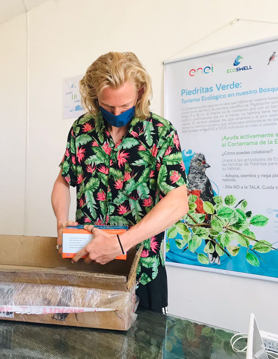 Check out our Renewables intern Bryce Nichols's Omprakash post reflecting on his experiences at EcoSwell! Bryce has been hard at work in Lobitos overseeing the installation of solar panels,  wind turbines, and solar distillers.
omprakash.org/blog/powering-…