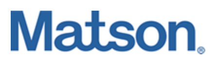 natelynch's tweet photo. My favorite logistics logo is the Matson logo. It has an anchor embedded in the typography. https://t.co/zMdmCzMh5T