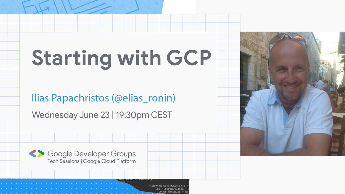gdgtechsessions's tweet image. 🖥  Would you like to start with Google Cloud Platform (GCP) but don’t know how?

Take this opportunity with Ilias Papachistos (@elias_ronin), which will make this a pleasant journey for all of us!

RSVP now👉bit.ly/GCP-TS
@googledevgroups #GDGTechSessions @googlecloud