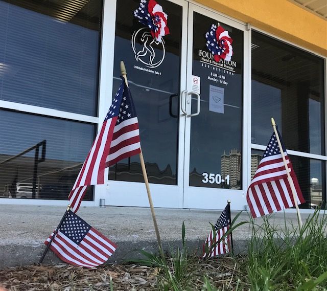 foundation_pt's tweet photo. Happy Flag Day!  "The Stars and Stripes" was adopted as the official flag of the United States by the Second Continental Congress on June 14, 1777.  We love the celebrate  red, white and blue style! https://t.co/TdA8FQSod4