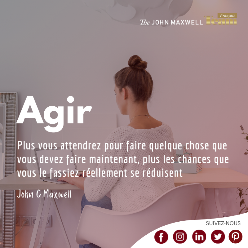 MLCT_FR's tweet photo. "Plus vous attendrez pour faire quelque chose que vous devez faire maintenant, plus les chances que vous le fassiez réellement se réduisent" John C.Maxwell

En savoir plus  https://t.co/96zyKVgpy3

#JMTF #formation #certification #jmtfrancais #coach #orateur #formateur https://t.co/MROPap5GwZ