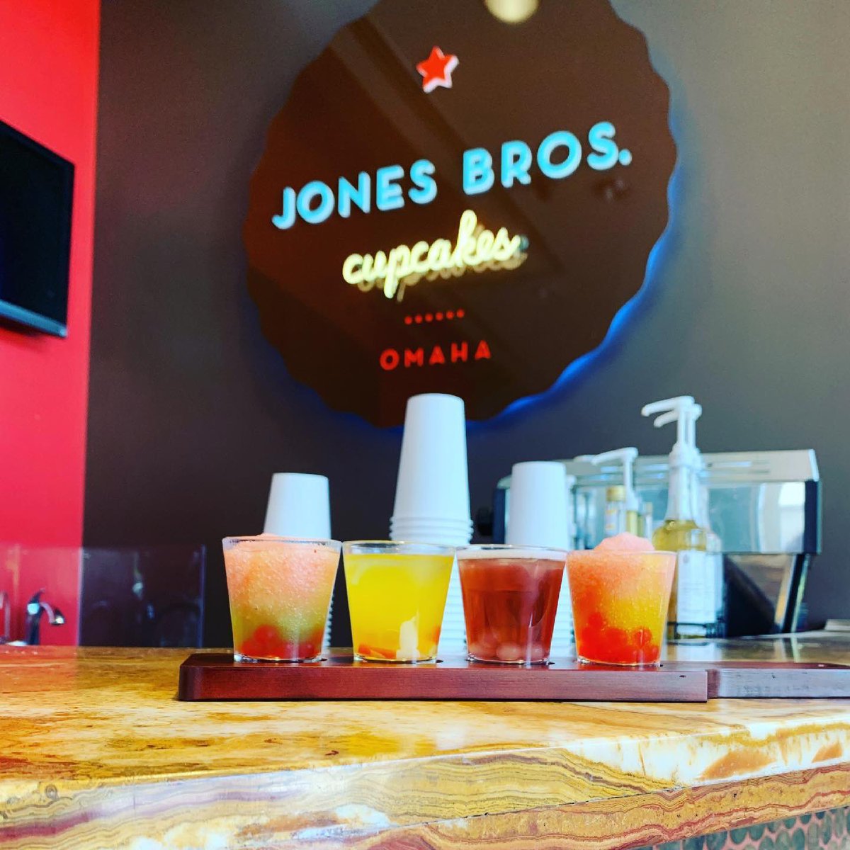 Flyyyy on into our Aksarben location, Boba Flights are NOW taking off! 🛫🛫🛫 Come try our fun &amp; tasty Boba flavors! 😋
