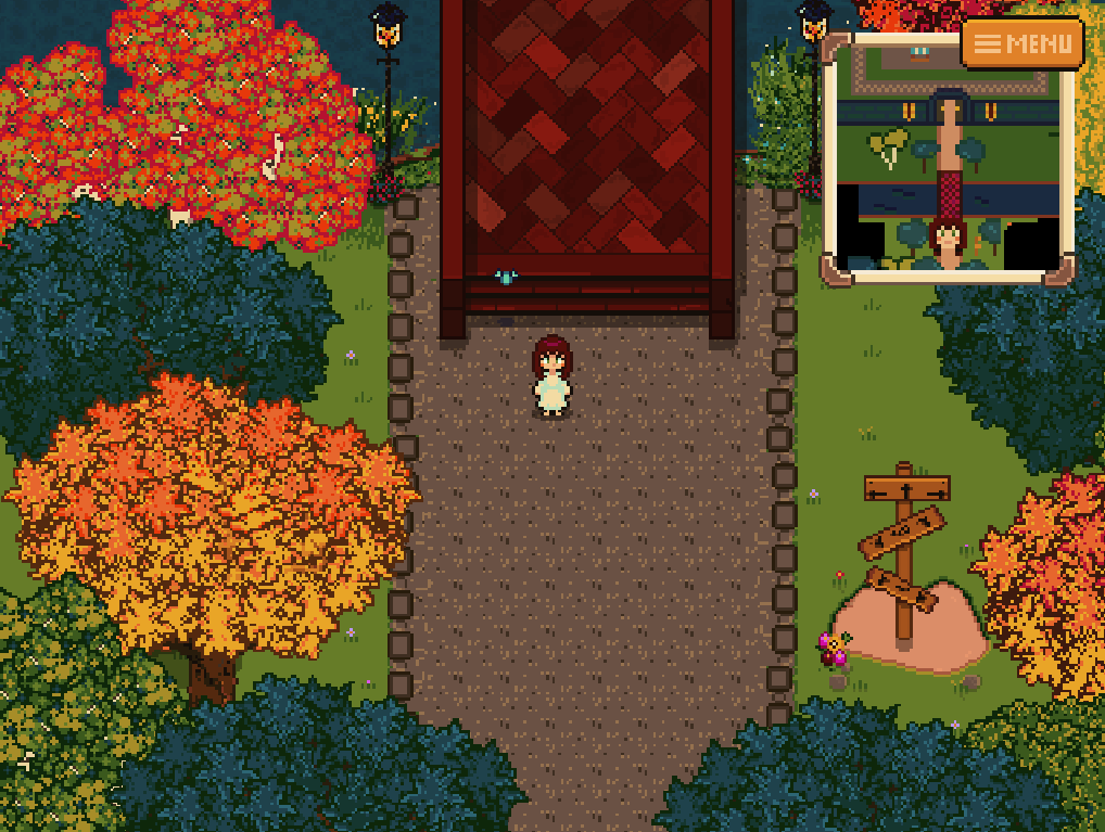 SolidGold_Games's tweet photo. Loving our fall trees!

#PixelArt  #IndieGameDev   #SecretSymphony https://t.co/dy013aGpXR