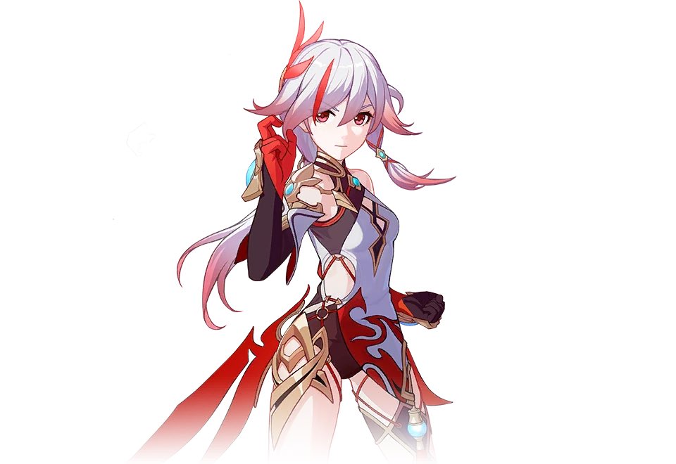 gaymerbatman's tweet photo. lesbian flag color picked from fu hua from honkai impact! https://t.co/f2Cn6CLALH