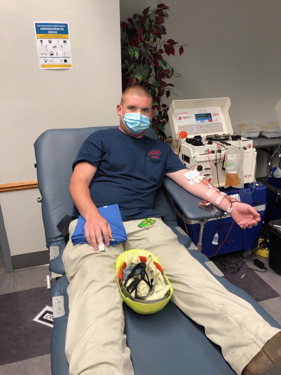 We believe in giving back and National Blood Donor Day is one way we choose to care for our community. We are grateful for people like Eddie who choose to donate.