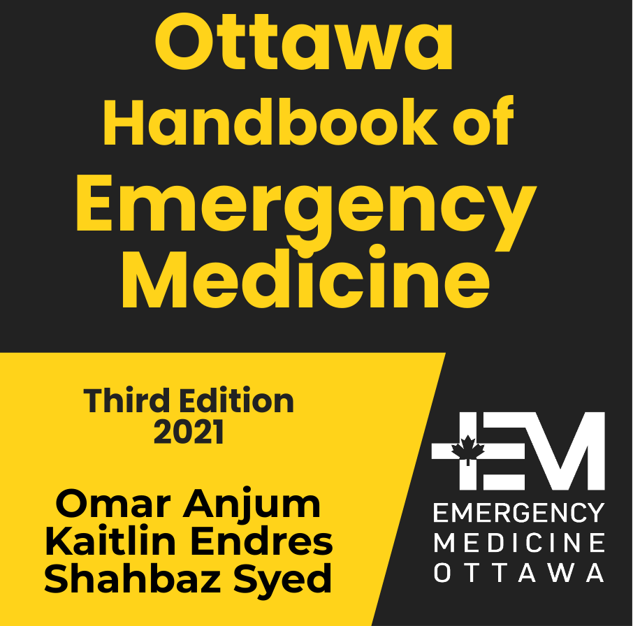 It gets better and better each year! Introducing the THIRD EDITION of the very popular Ottawa Handbook of Emergency Medicine! 

Pocket sized for easy printing (is also hyperlinked for easy device usage) &amp; with some major new content and updates! 

emottawablog.com/2021/06/ottawa…