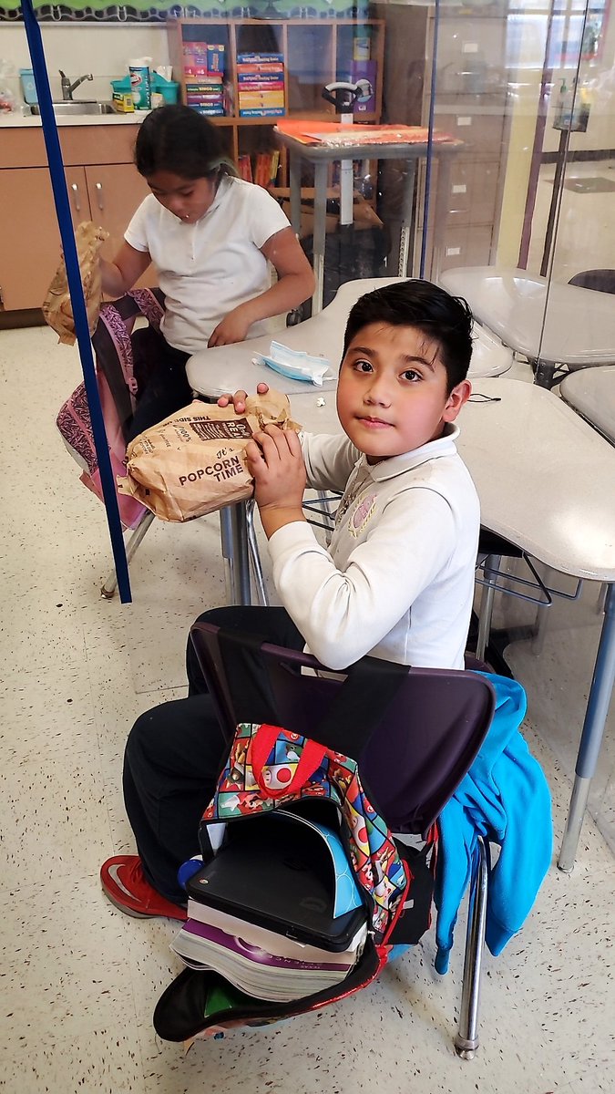 Perfect attendance is poppin'! 
Thank you <a href="/SHARDEECRYSTAL/">C Cavitt</a> for this awesome attendance celebration. The kiddos really liked the popcorn. 🍿 #thecowartadvantage