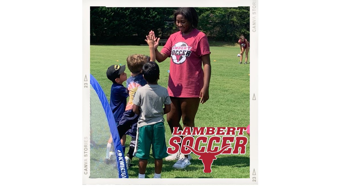 Lambert Soccer Camp - Day 1! So excited to have our Little Longhorns back on the pitch!