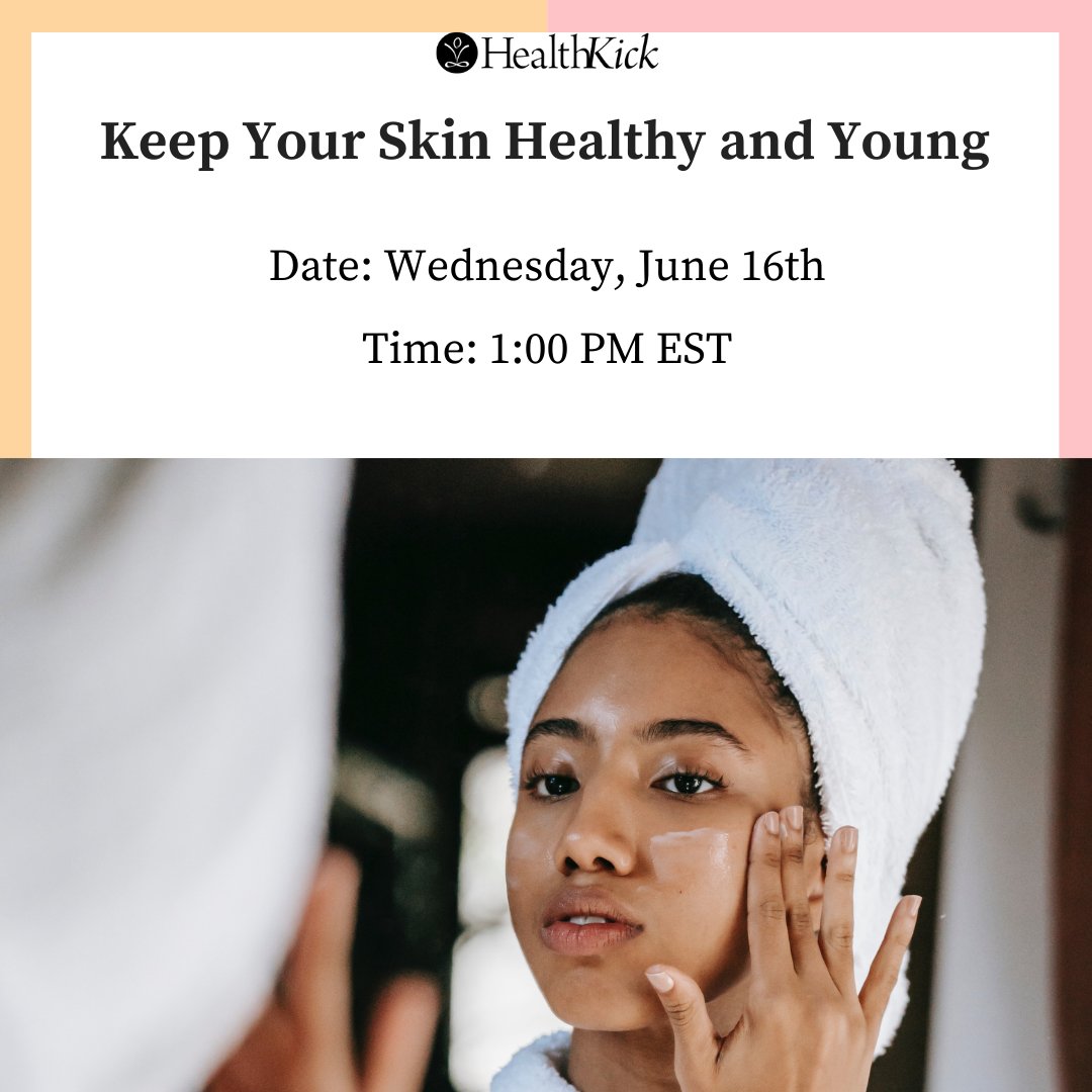 Don't miss out on our complimentary webinar this Wednesday at 1:00 PM EST.

Dr. Nazanin Saedi will be giving us the scoop on skincare products and ingredients that work to help preserve our skin health and to keep us looking youthful.

Sign up below!

us02web.zoom.us/webinar/regist…