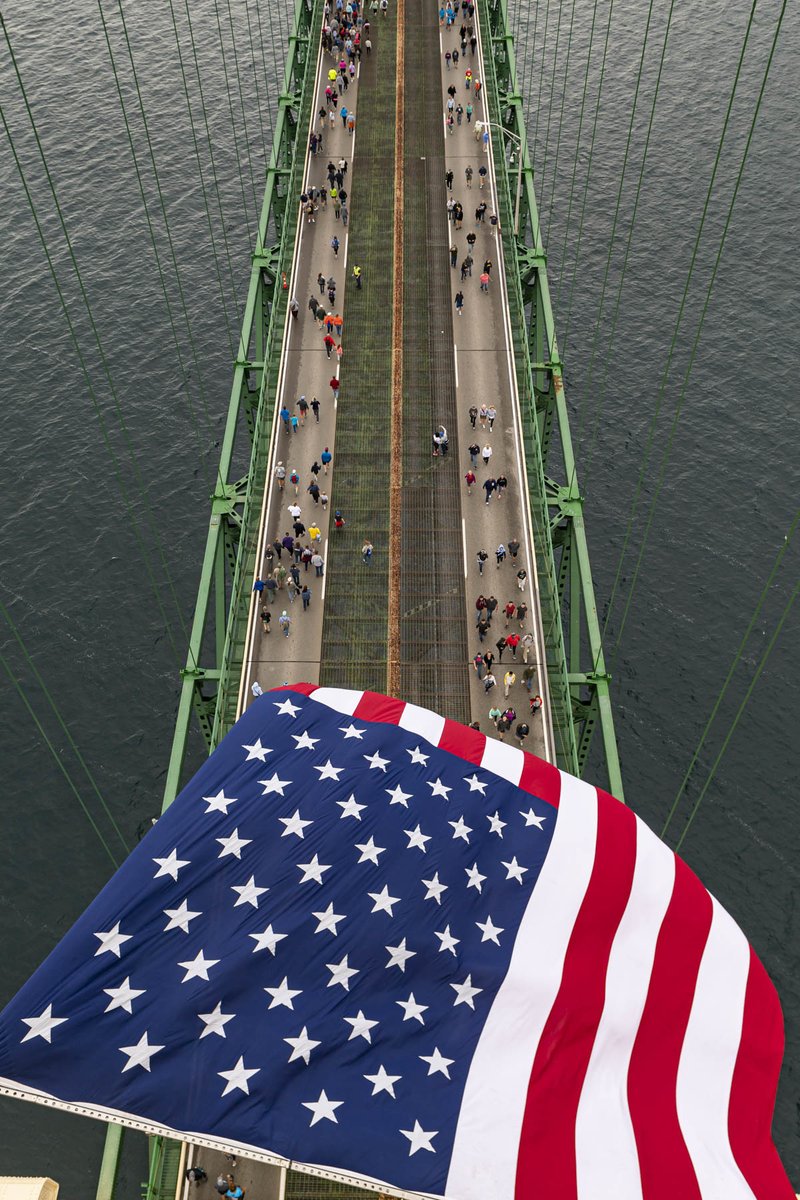 MichiganDOT's tweet photo. MDOT Pic of the Day: Happy #FlagDay, everyone! https://t.co/Ak5mYKE77t