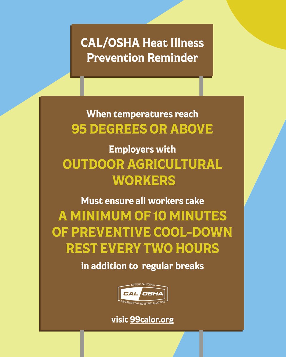 California Department of Industrial Relations tweet media