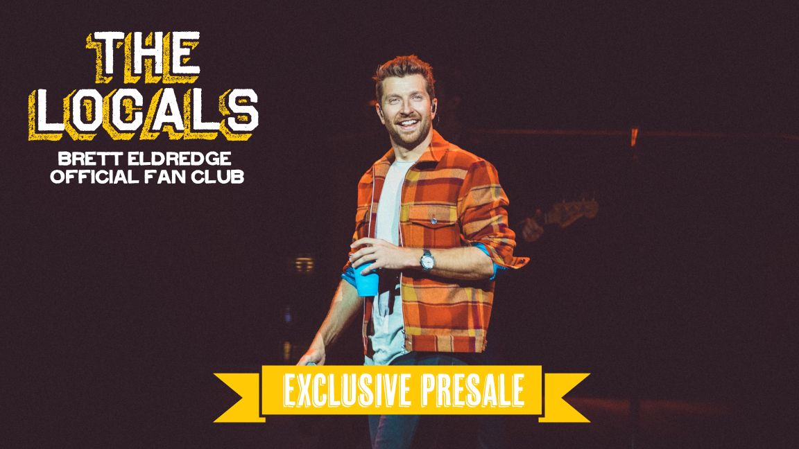 Brett Eldredge on Twitter "Brett can't wait to be a true local in your
