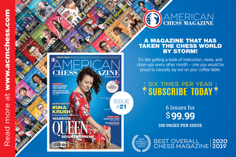 AMERICAN CHESS MAGAZINE Issue no. 20