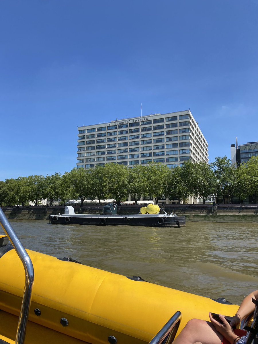 Enjoyed a fantastic trip on a Rib boat through town today 🤩 so much fun! Down to the Thames Barrier and back 😎🚤 #ribboat #riverthames #london