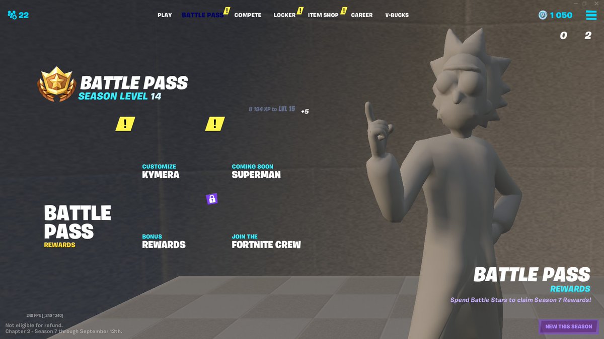 sacridzTv's tweet photo. @FortniteGame wtf is that uh? https://t.co/sSPCjJCjU0