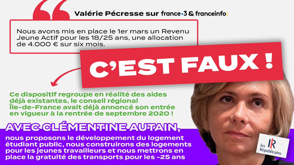 JulieGarnierFI's tweet image. S'il y avait une chose à retenir de ce débat, c'est LA punchline de @Clem_Autain : #ValérieAuPaysDesBobards 

La preuve ⤵️
#LaGrandeConfrontation #ClemIDF