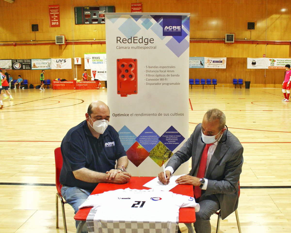cdrivasfutsal's tweet photo. 🔴ACUERDO PUBLICITARIO🔴
Estamos muy contentos de anunciar un nuevo acuerdo publicitario con @AcreSurveying una empresa puntera en topografía con Leica Geosystems, RPAS, y cámaras termográficas FLIR. Gracias por uniros a nuestra ilusión.
#RivasFutsal #GoRivas #UnidosPorUnaIlusión https://t.co/81YRwZNE81