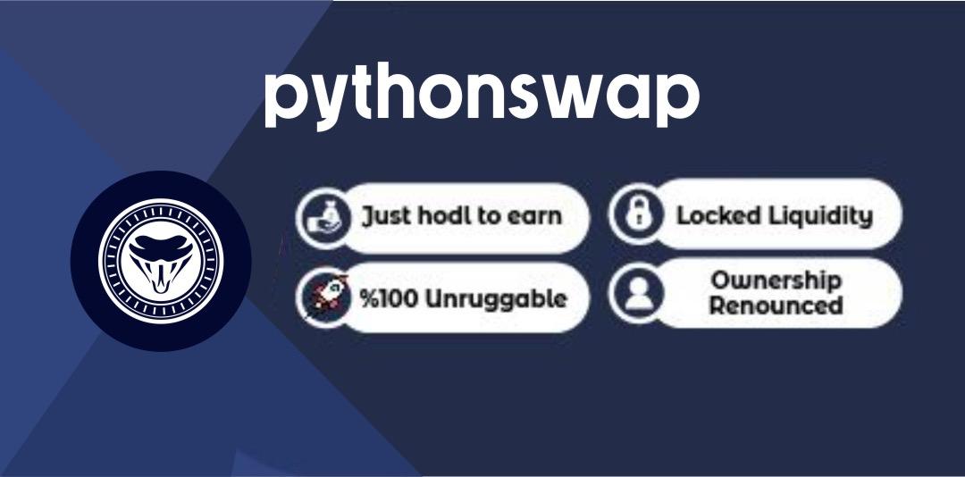 pythonswap's tweet image. Just Launched!!
🚀PYTHONSWAP🚀 This is the Next #10,000x #SAFEMOONARMY
#PYTHONSWAP is A Full-Stack DEFI with NFT Auction On Binance Smart Chain
Pythonswap Station Launchpad is a decentralized IDO platform on Binance Smart Chain. It has been designed as a completely