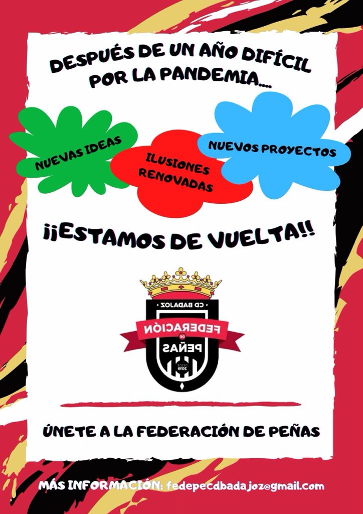 CDBAlconchel's tweet photo. Un año más seguiremos formando parte de este proyecto, que este año viene con más fuerza que nunca. 

¡Siempre @CDBadajoz! https://t.co/5CHlixaS0Z