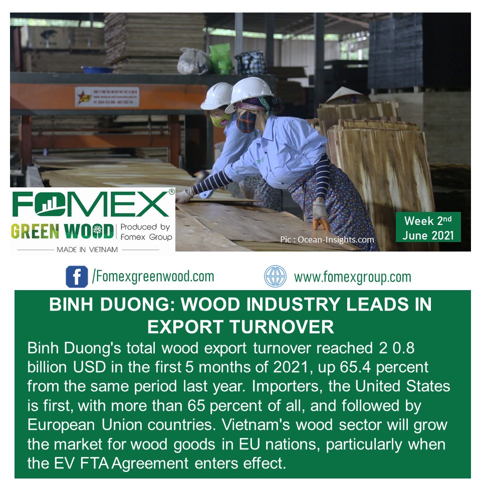 Weekly news for 3rd week of June 2021 
🚩🇻🇳 Fomex - Your #Trusted Partner in Plywood Made in Vietnam 🚩🇻🇳
#plywood #manufacturer #vietnam #vietnamplywood #plywoodexporter #exporter #importer #importexport 
#vietnamplywoodsupplier #Packingplywood  #shipment #commercialplywood