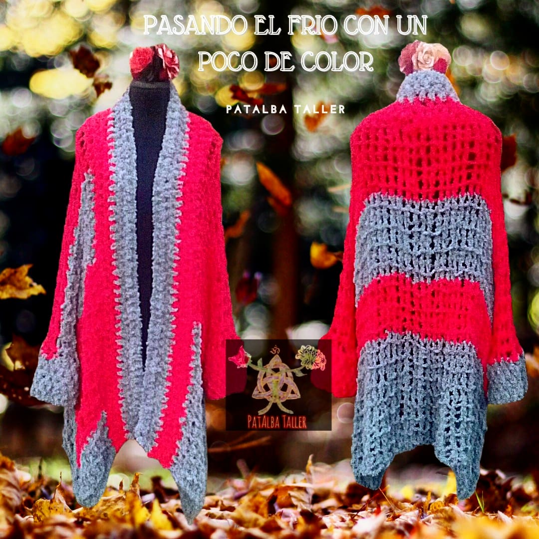 PatalbaTaller's tweet photo. 🍁Quien dice q el frío tiene q ser fome??
💗Moda más informal, moda más suelta, moda más hippie, moda más tú 💗
Si te gusta pide el tuyo🙏🤩
Estaré esperando tu mensaje 👌😘
#patalbataller
#diseñotextil 
#tejidoscalados
#ropasueltaycomoda
#modahippie 
#pedidospersonalizados https://t.co/CpZndkUvSt