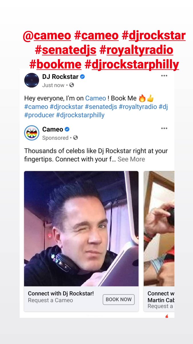 rockstarphilly's tweet image. @BookCameo #djrockstar #senatedjs #cameo #bookme