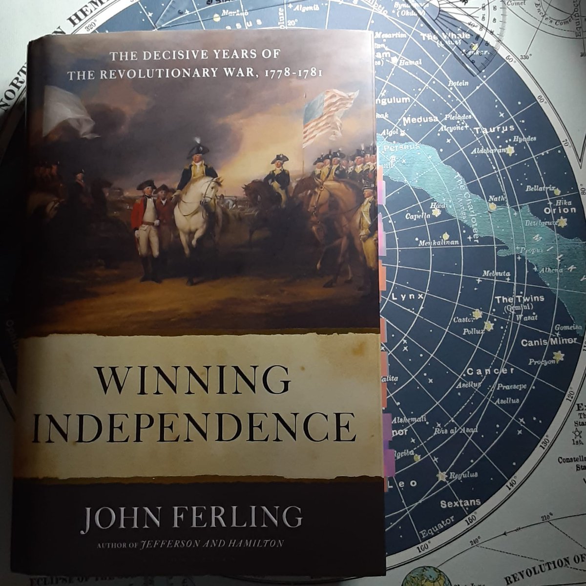 NathansPapers's tweet photo. It's been a long haul but am still fighting my way through #WinningIndependence by John Ferling.  He is super thorough and insightful.   #AmericanRevolution #NPBookClub #BookClub https://t.co/AJowuUHcUu