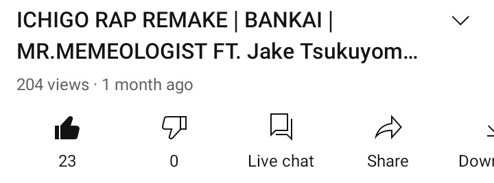 KATAMARIGOD's tweet photo. 23 likes and 200+ Veiws, Thank you everyone for supporting this track, thanks to my boy @MMemeologist for letting me pop off on the track, JTRFAM is strong, Thanks agin bro for letting me on this masterpiece. #Bankai #Memeologist #GOAT https://t.co/5pWyLiLXae