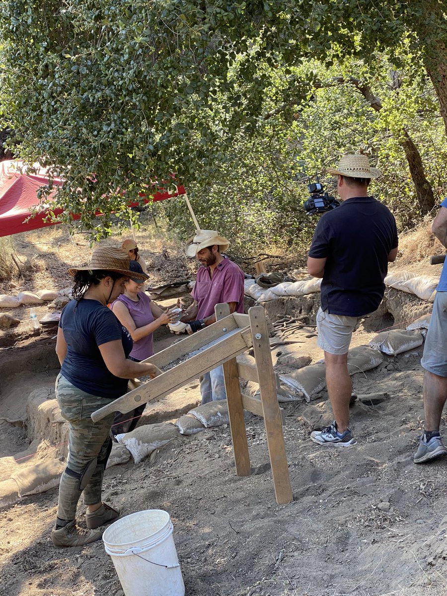 SethMallios's tweet image. Some behind the scenes photos from today’s segment on @CBS_News8. Tune in for more throughout the week! #sdsu #archaeology